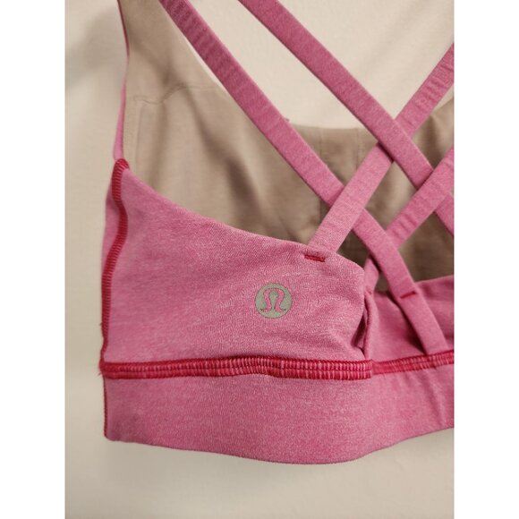 Lululemon Energy pink shorts bra 2 - Picture 3 of 4